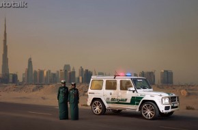 Brabus B63s 700 Widestar Dubai Police