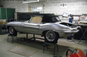 1968 Jaguar Kaizen E Type Restored And Lengthened