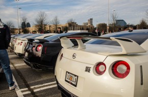 Nissan GT-R at Caffeine & Octane