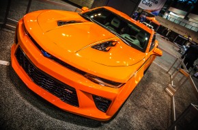 Chevy Camaro at 2016 Chicago Auto Show