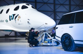 Range Rover Reveals New Virgin Galactic Space Ship 2