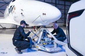 Range Rover Reveals New Virgin Galactic Space Ship 2