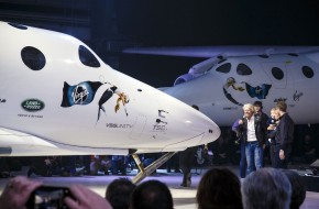 Range Rover Reveals New Virgin Galactic Space Ship 2