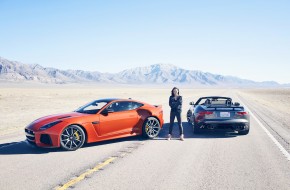 2016 Jaguar F-Type SVR Michelle Rodriguez 200 MPH Attempt