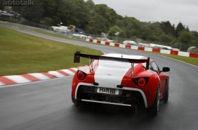 Aston Martin V12 Zagato at the Nurburgring