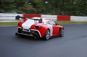 Aston Martin V12 Zagato at the Nurburgring