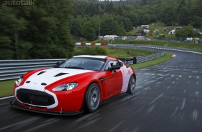 Aston Martin V12 Zagato at the Nurburgring