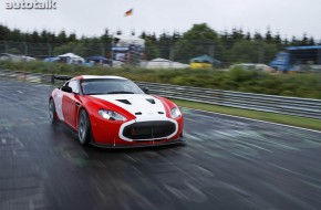 Aston Martin V12 Zagato at the Nurburgring