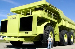 Gigantic Mine Truck