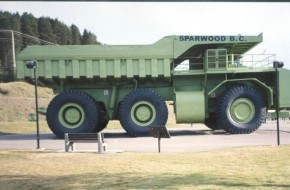 Gigantic Mine Truck