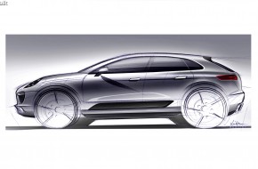 Porsche Macan Concept Sketch