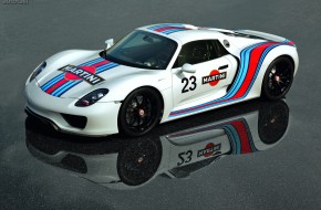 Porsche 918 Spyder Martini Livery