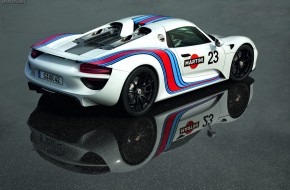 Porsche 918 Spyder Martini Livery