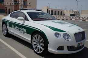 Dubai Police Bentley Continental GT