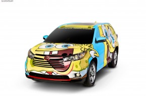 2014 Toyota Highlander SpongeBob SquarePants-Inspired