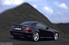 The Mercedes Benz SLK 55 AMG Black Series