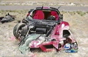 Provo driver crashes his $1.3M Ferrari during road rally