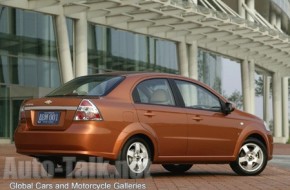 All New 2007 Chevrolet Aveo Sedan