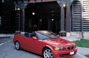 BMW  3Series, Red convertible