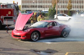 2006 Corvette Z06 Caught On Fire