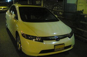 2006 Left Hand Drive Honda Civic Spotted in Juhu