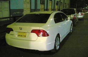 2006 Left Hand Drive Honda Civic Spotted in Juhu
