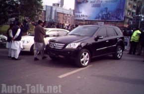 Mercedes ML Spotted in Karachi Pakistan