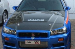 Nissan Skyline GTR R34 Sitting at a Karachi Street