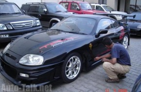 Toyota Supra Spotted in Lahore Pakistan
