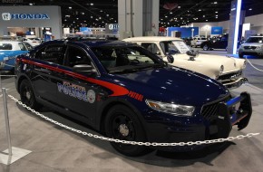 Police cars at 2014 Atlanta Auto Show