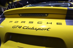 2016 Porsche Cayman GT4 Clubsport