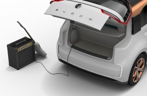 CES 2016: Electric Volkswagen Budd-e Concept Microbus