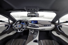 BMW i8 Mirrorless Interior