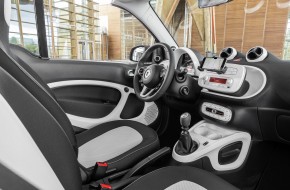 2016 smart fortwo cabrio, passion, white / jupiter red