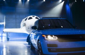 Range Rover Reveals New Virgin Galactic Space Ship 2