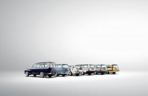 Historical line-up of Volvo estate models