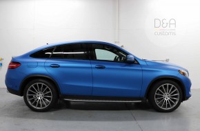 Full Vinyl Wrap 2017 Mercedes-Benz GLE 63 AMG