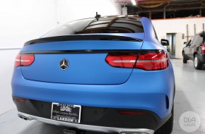 Full Vinyl Wrap 2017 Mercedes-Benz GLE 63 AMG