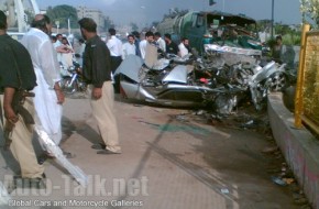 Car Accident Karachi, Pakistan