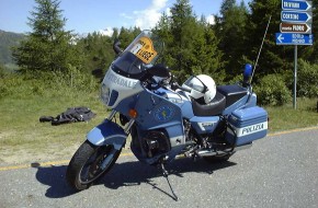 Italian Police Motorcycle