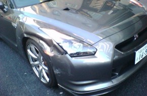 2009 Nissan GT-R Wreck
