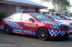 Queensland Police Toyota Aurion