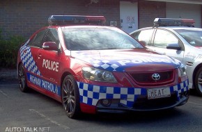 Queensland Police Toyota Aurion