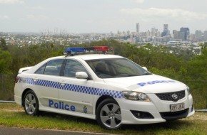 Queensland Police Toyota Aurion