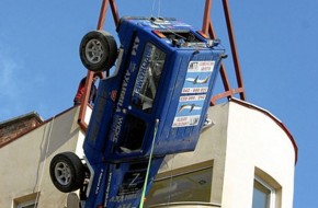 Mercedes G-Wagon crash