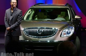 2008 Buick Enclave with Tiger Woods - Detroit Auto Show 2007