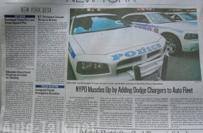 nypd dodge charger