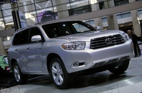 2008 Toyota Highlander at Chicago Auto Show