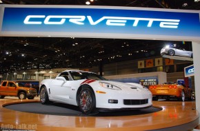 GT1 Champion Corvette Z06 at Chicago Auto Show