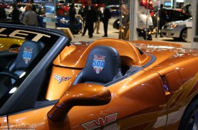 Corvette Indy 500 Pace Car edition at Chicago Auto Show